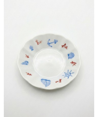 Deniz Temalı Çay Tabağı