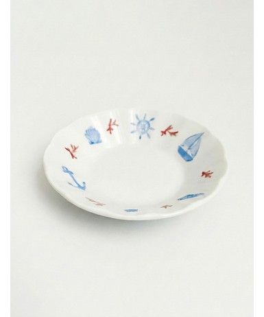 Deniz Temalı Çay Tabağı