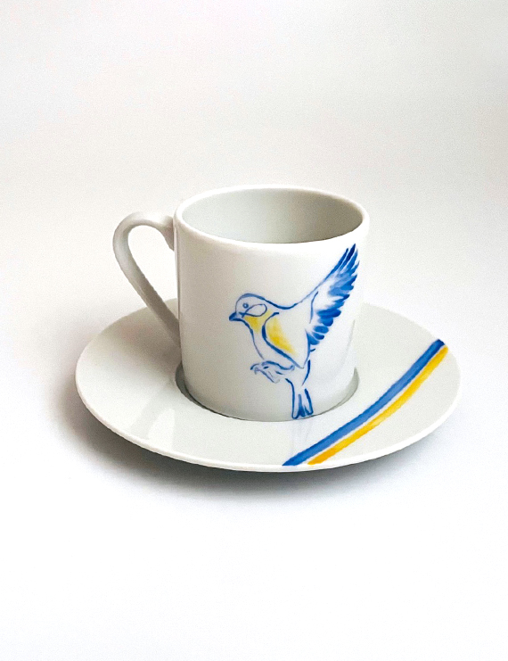 Kanarya Figürlü Fincan
