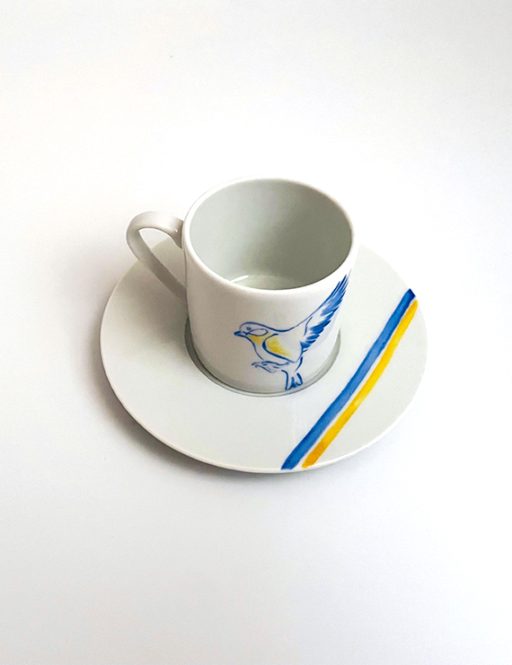 Kanarya Figürlü Fincan