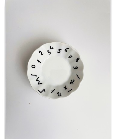 Matematik Temalı Çay Tabağı