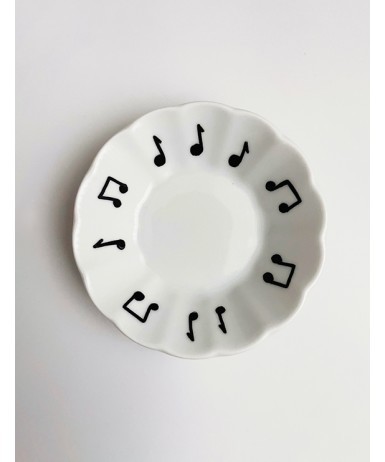 Nota Temalı Çay Tabağı