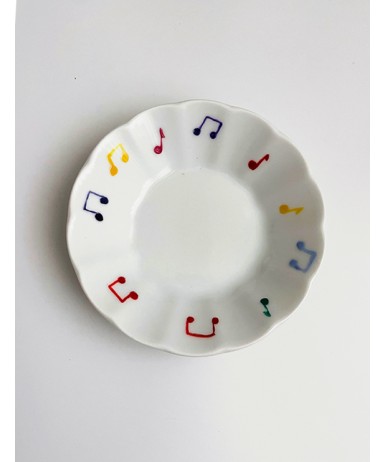 Melodi Temalı Çay Tabağı