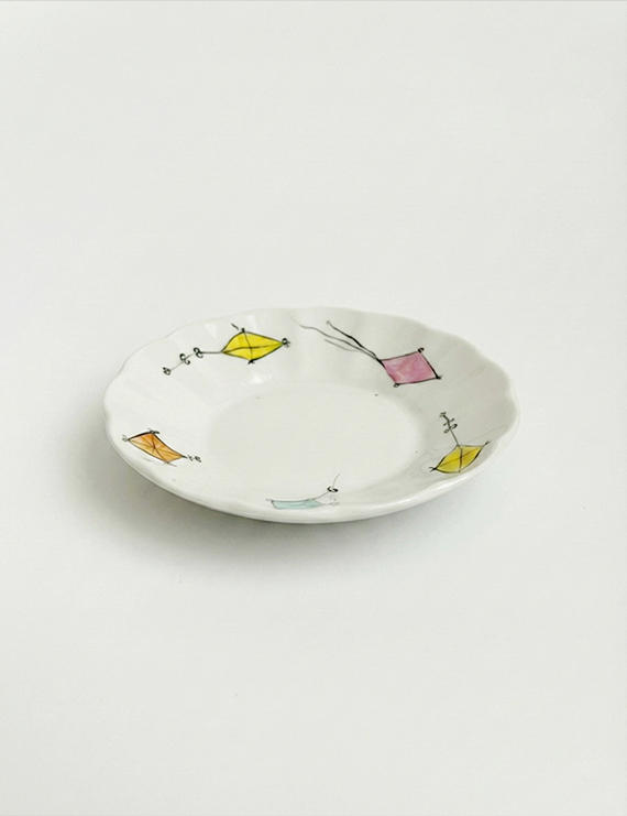 Uçurtma Temalı Çay Tabağı