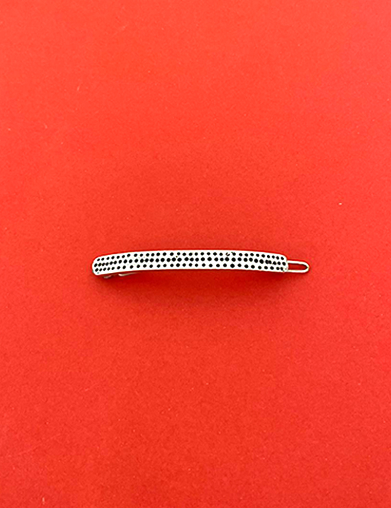 Gümüş Otomatik Saç Tokası