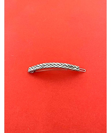 Gümüş Otomatik Saç Tokası