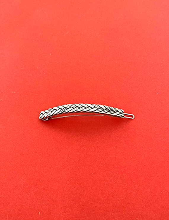 Gümüş Otomatik Saç Tokası