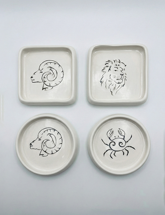 Figürlü Çok Amaçlı Dekor Tabak