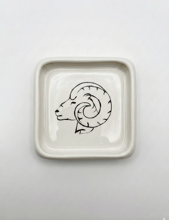 Figürlü Çok Amaçlı Dekor Tabak