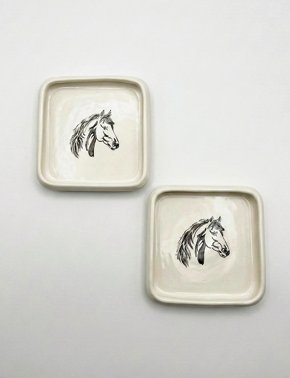 Figürlü Çok Amaçlı Dekor Tabak