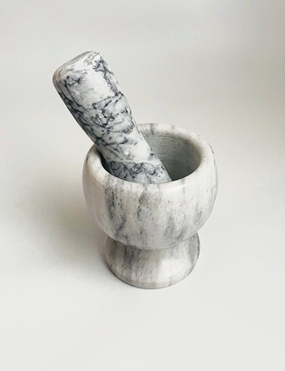 Antrasit Mermer Havan