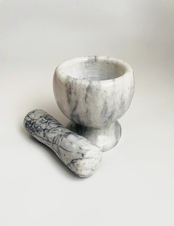 Antrasit Mermer Havan